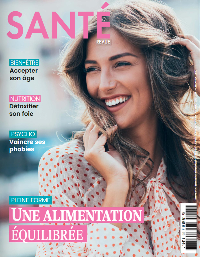 Page de couverture de la revue santé